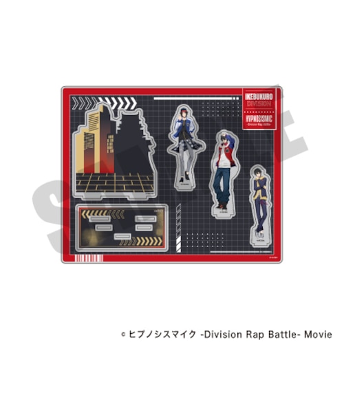 ヒプノシスマイク』ジオラマアクリルスタンド(Buster Bros!!!／名古屋