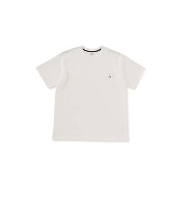 Hエンブロイダリー ポケットショートスリーブTシャツ