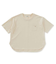 Hエンブロイダリー ラウンドヘムTシャツ ウイメンズ