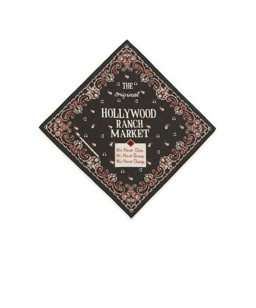 WE NEVER HOLLYWOOD RANCH MARKET バンダナ