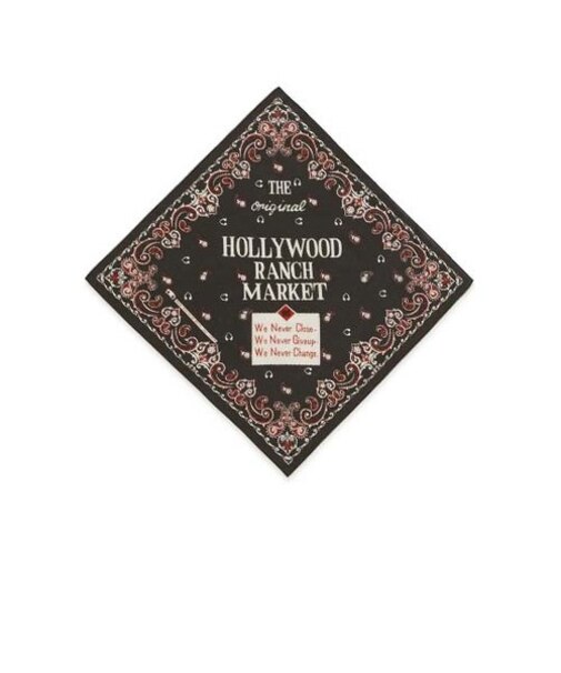 WE NEVER HOLLYWOOD RANCH MARKET バンダナ