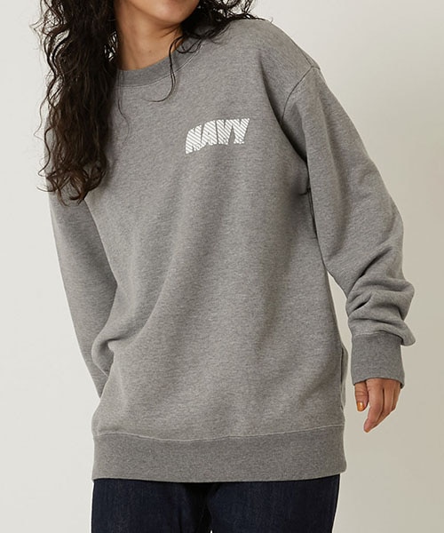 NAVY BLUE トレーニング クルーネックスウェット｜セイリンオンライン