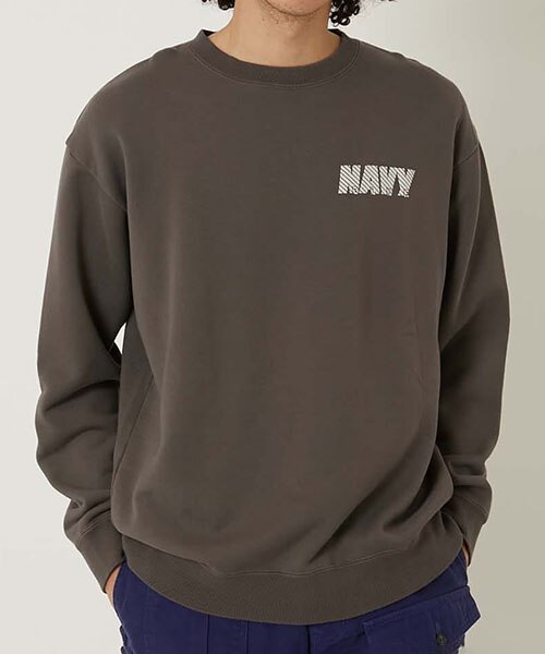 NAVY BLUE トレーニング クルーネックスウェット｜セイリンオンライン