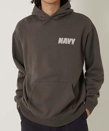 NAVY BLUE トレーニング スウェットフーディ