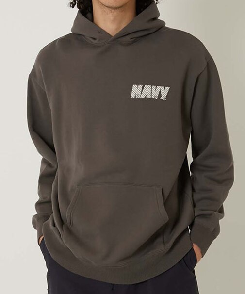 NAVY BLUE トレーニング スウェットフーディ