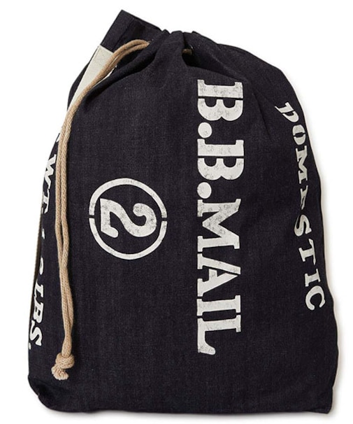 スーピマセルビッチデニム B.B.MAIL ランドリーバッグ