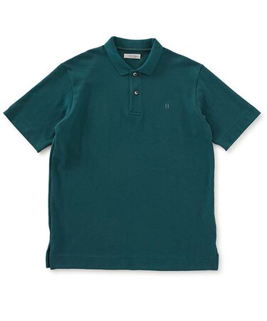 Ｈエンブロイダリー カノコ ポロシャツ