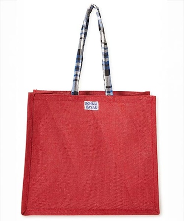 BOMBAY BAZAR ジュートバッグ MEDIUM