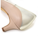 【&mallクーポン併用可】異素材切替ポインテッドパンプス WASHINGTON 323-95108-24SS