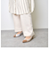 【&mallクーポン併用可】異素材切替ポインテッドパンプス WASHINGTON 323-95108-24SS