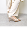 【&mallクーポン併用可】異素材切替ポインテッドパンプス WASHINGTON 323-95108-24SS