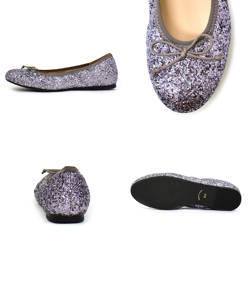 グリッターバレエシューズ WASHINGTON 427-106｜ギンザ