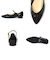【&mallクーポン併用可】ストラップフラットパンプス WASHINGTON 323-91224-AW