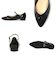 【&mallクーポン併用可】ストラップフラットパンプス WASHINGTON 323-91224-AW
