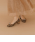 【&mallクーポン併用可】リボンポインテッドパンプス WASHINGTON 323-93119-AW