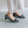 【&mallクーポン併用可】リボンポインテッドパンプス WASHINGTON 323-93119-AW