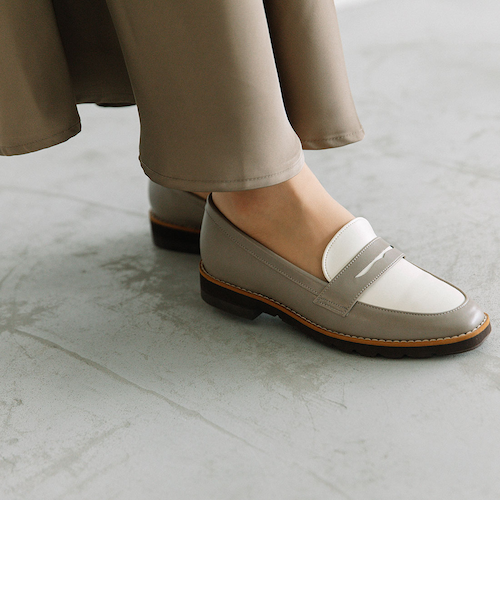 EC限定】バイカラーローファー WASHINGTON 398-73107-EC｜ギンザ