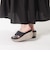 クロスデザインウェッジサンダル WASHINGTON 375-38300