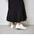【&mallクーポン併用可】レザースニーカー ALL BLACK 345-TRAINER