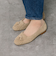 【&mallクーポン併用可】 タッセルモカシンフラットシューズ WASH 370-2002