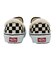 V98CLA　SLIP ON　BLK/WHT CHECK　466091-0001