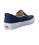 V98CL C.LINEN　SLIP ON　NAVY　562344-0001