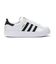 BA7666　SUPERSTAR BOLD W　WHITE/BLACK/GLD　563524-0001