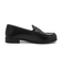 HW10043　LEATHER LOAFER　BLACK　494780-0001