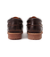 30003　3-EYELET CLASSIC RUGSOLE　BROWN　034122-0015