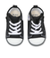 32712141　12-14BABY ALL STAR N Z　BLACK　564854-0001