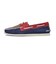 STS13164　A/O 2-EYE WEDGE SUEDE(W)　NAVY/RED　547678-0001