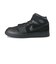 K554725A　225-25AIR JORDAN 1 MID BG　050BK/DGRY BK　568114-0010