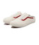 V36CF MULE　OLD SKOOL MULE　WHITE/RED　590747-0002