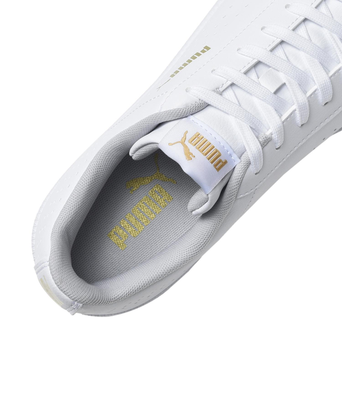 【新品】ABCマート限定モデル廃盤品Puma スリッポン厚底スニーカー ホワイト 374776 PUMA UP PERF *01WHITE/GOLD 601515-0001｜エービーシー