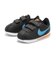 K904769　12-16CORTEZ BASIC SL (TDV)　006BLACK/LSRBLU　570705-0007
