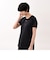 SAW800285-BK　W DRAFTY SHORT SLEEVE　BLACK　600683-0001