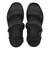 HS13126　OD STRAP SANDAL　BLACK　601486-0001