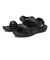 HS13126　OD STRAP SANDAL　BLACK　601486-0001