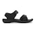 HS13126　OD STRAP SANDAL　BLACK　601486-0001