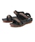 HS13126　OD STRAP SANDAL　GRAY/ORANGE　601486-0002