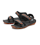 HS13126　OD STRAP SANDAL　GRAY/ORANGE　601486-0002