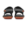 HS13126　OD STRAP SANDAL　GRAY/ORANGE　601486-0002