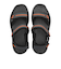 HS13126　OD STRAP SANDAL　GRAY/ORANGE　601486-0002