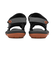 HS13126　OD STRAP SANDAL　GRAY/ORANGE　601486-0002