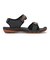 HS13126　OD STRAP SANDAL　GRAY/ORANGE　601486-0002