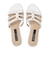 NE50062　BRAID FLAT MULE　WHITE　600654-0002
