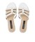 NE50062　BRAID FLAT MULE　WHITE　600654-0002