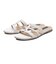 NE50062　BRAID FLAT MULE　WHITE　600654-0002
