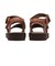 D810729　PITTOCK STRAP SANDAL　DK.BROWN　608308-0002