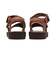 D810729　PITTOCK STRAP SANDAL　DK.BROWN　608308-0002